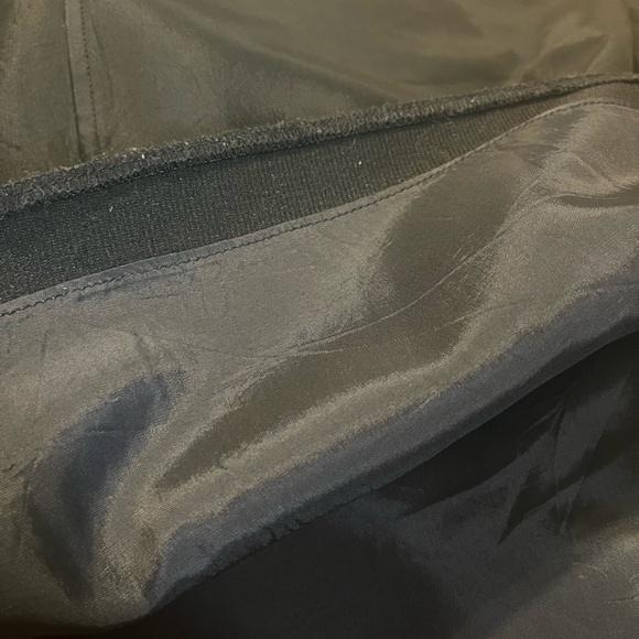 Vtg 90s y2k Cache Satin Formal A-line Cocktail Maxi Skirt Lined Silk Slip Goth - Picture 7 of 10